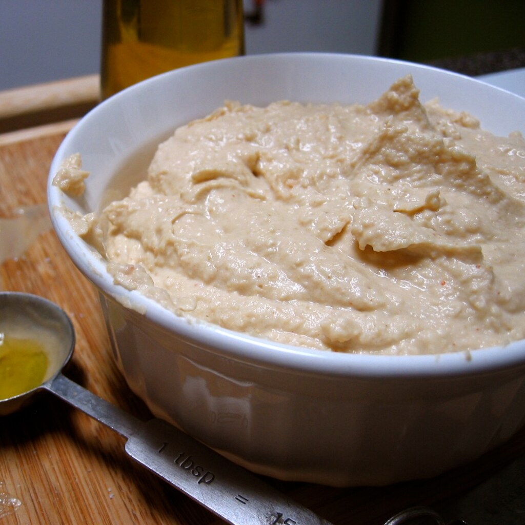 Photo of hummus.