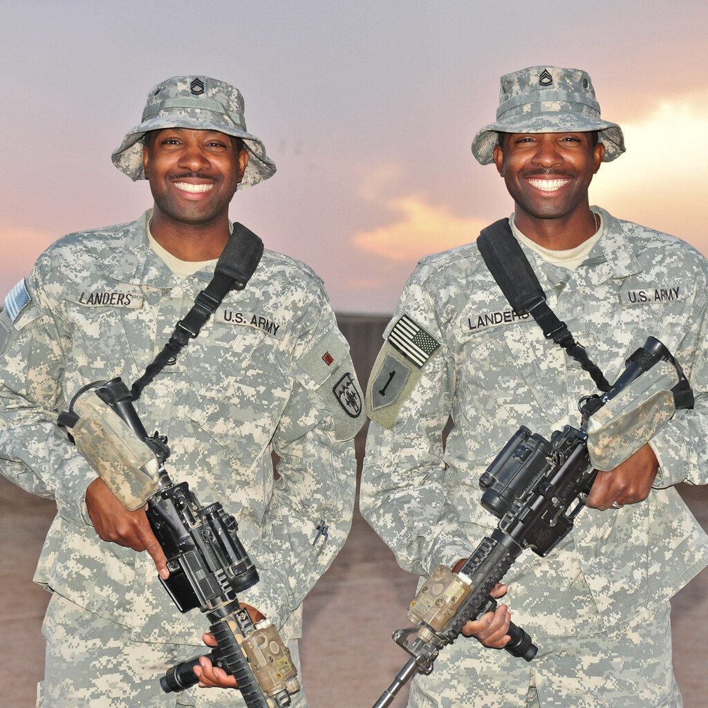 Photo of identical twins