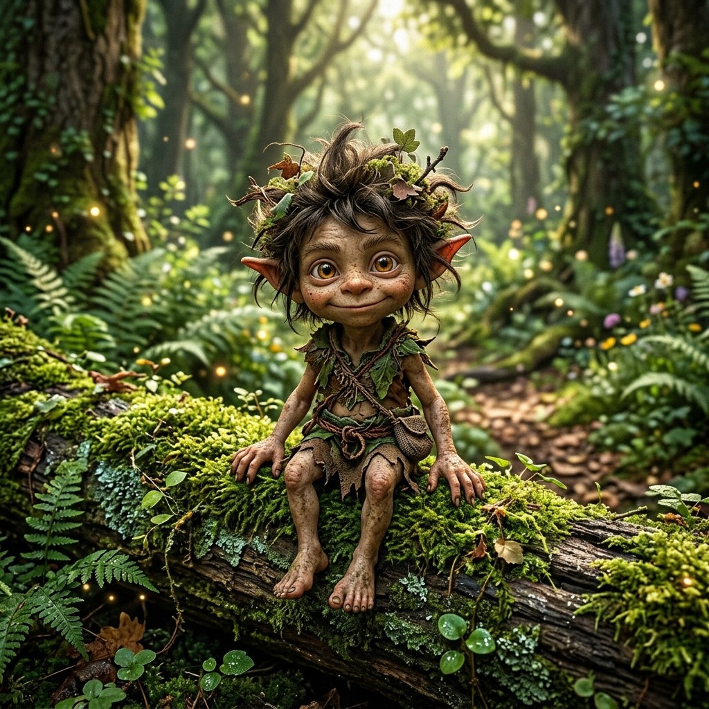 Generated image of an imp