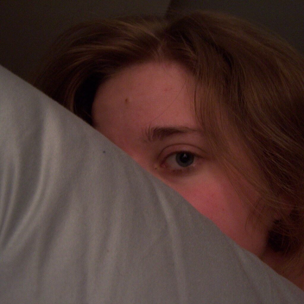 Photo of someone with insomnia