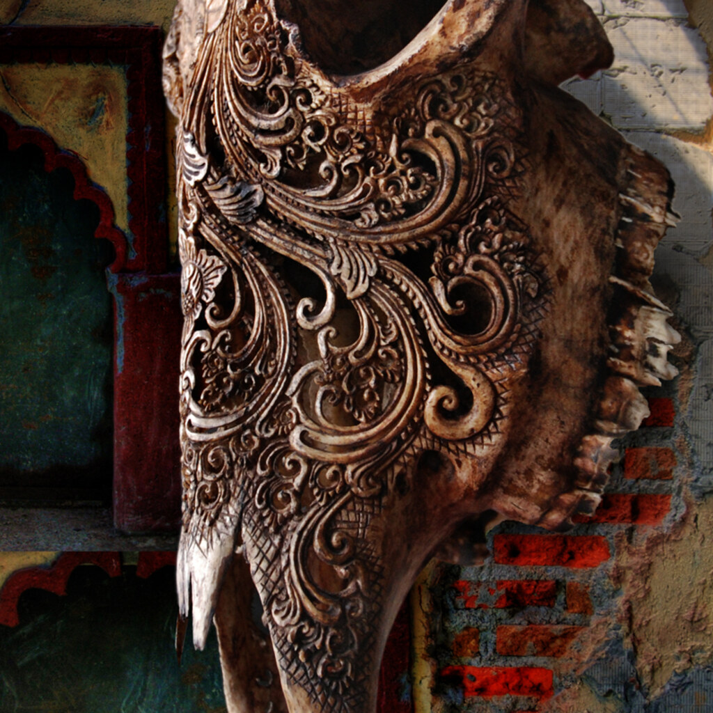 Photo of an intricate carving
