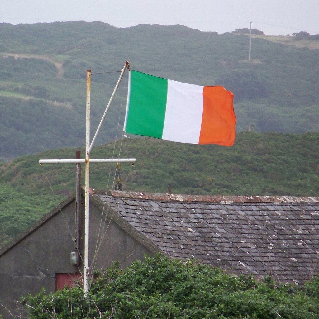Photo of the Irish flag