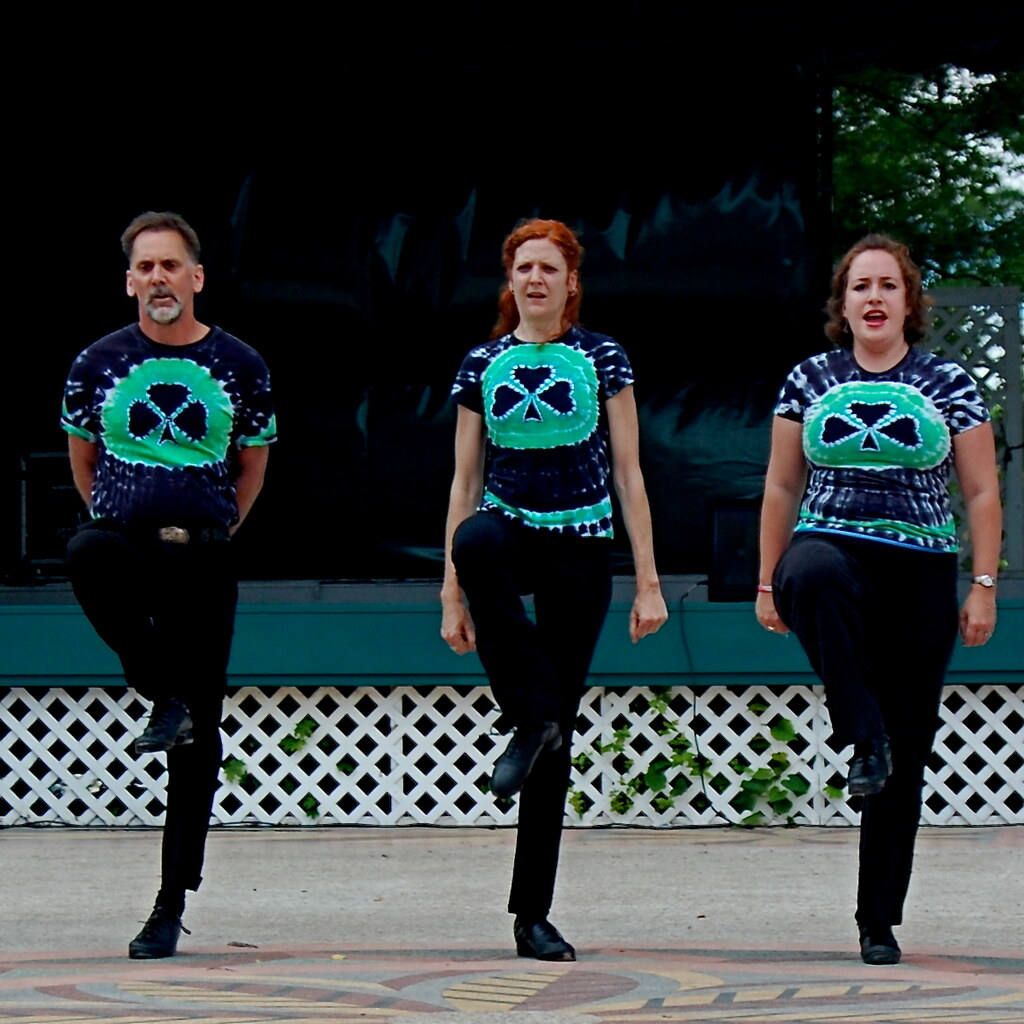 Photo of Irish dancers