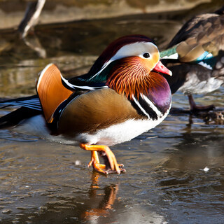 Mandarin duck