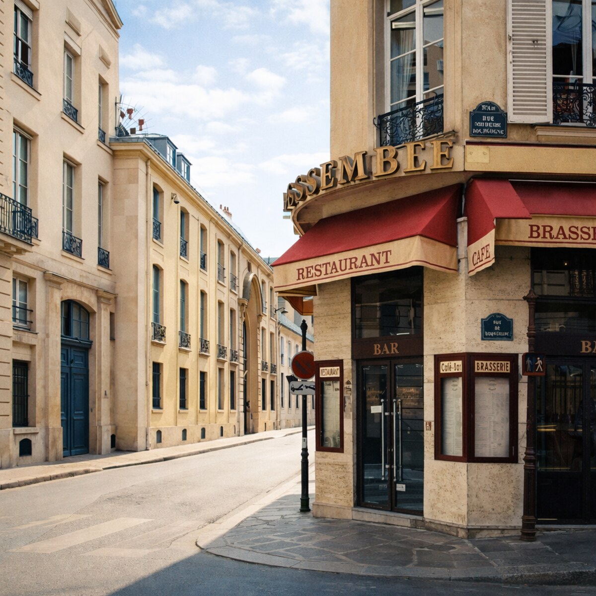 Photo of buildings on a corner