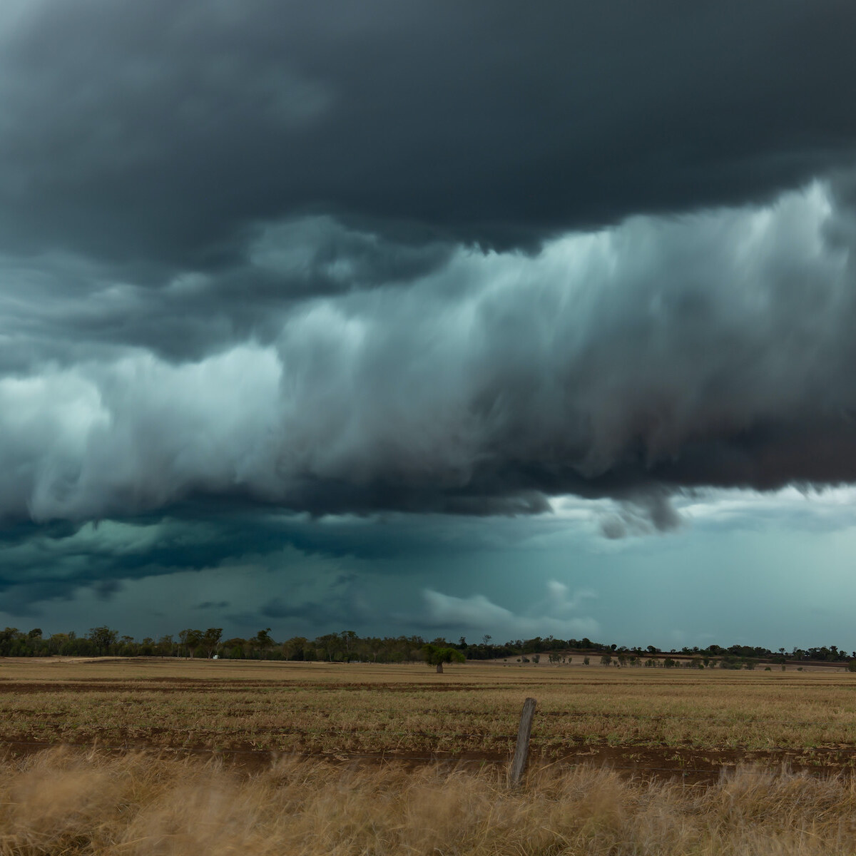Photo of an incoming storm