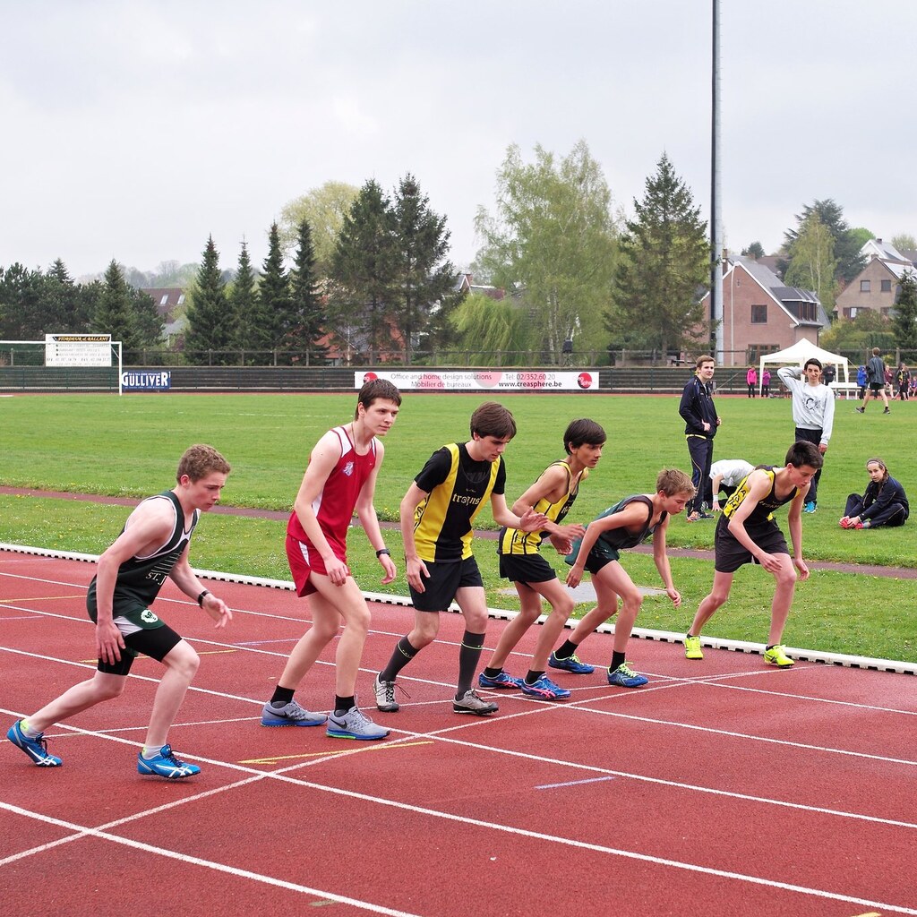 Photo of track runners