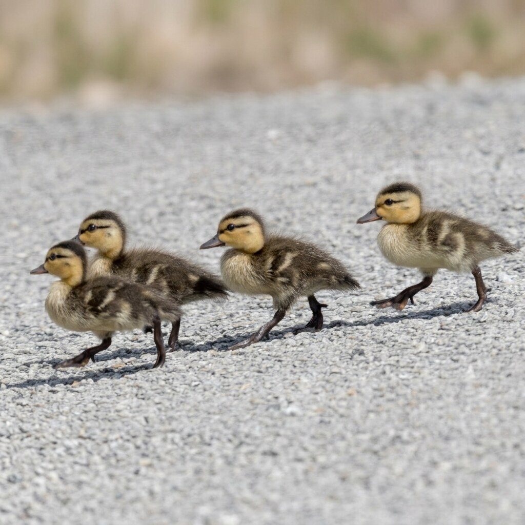 Photo of ducklings