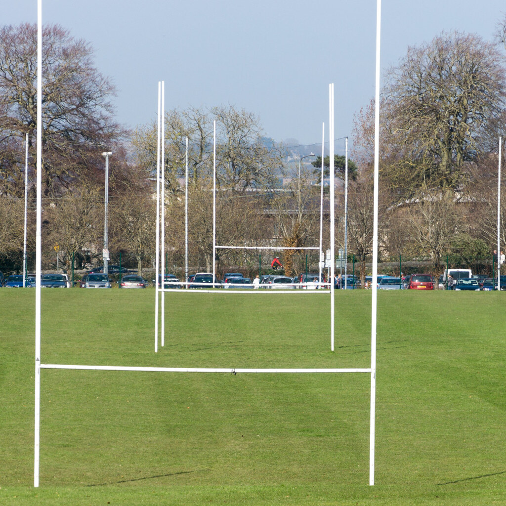Photo of some goalposts
