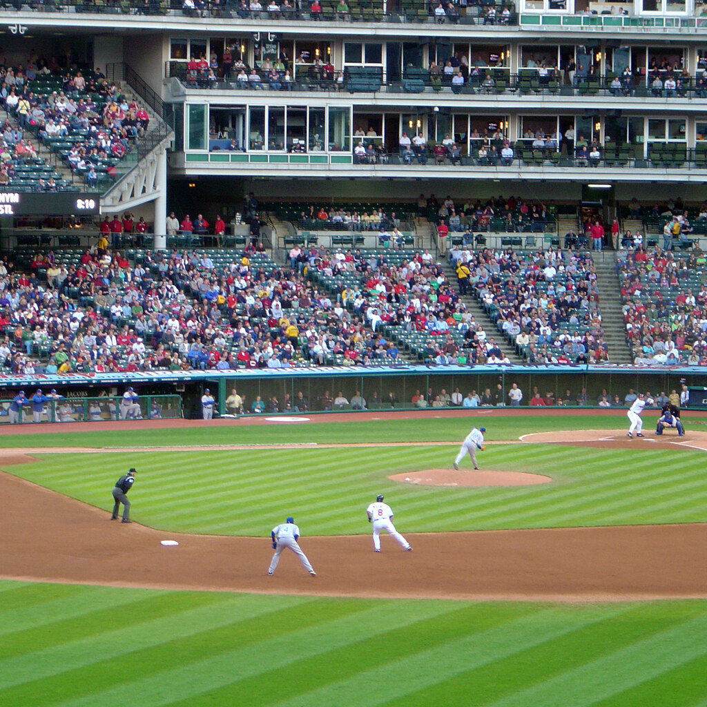 Photo of a baseball game