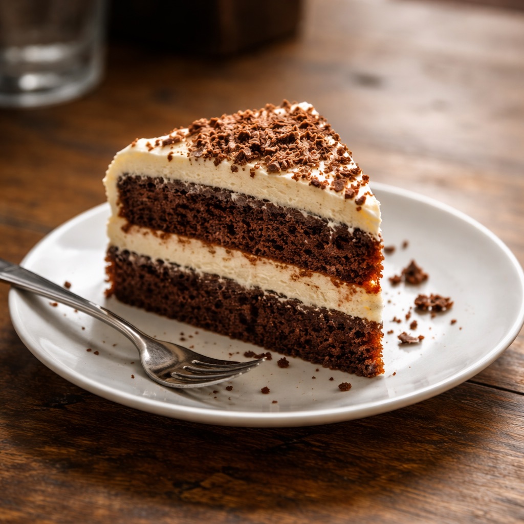 Generated image of a piece of cake