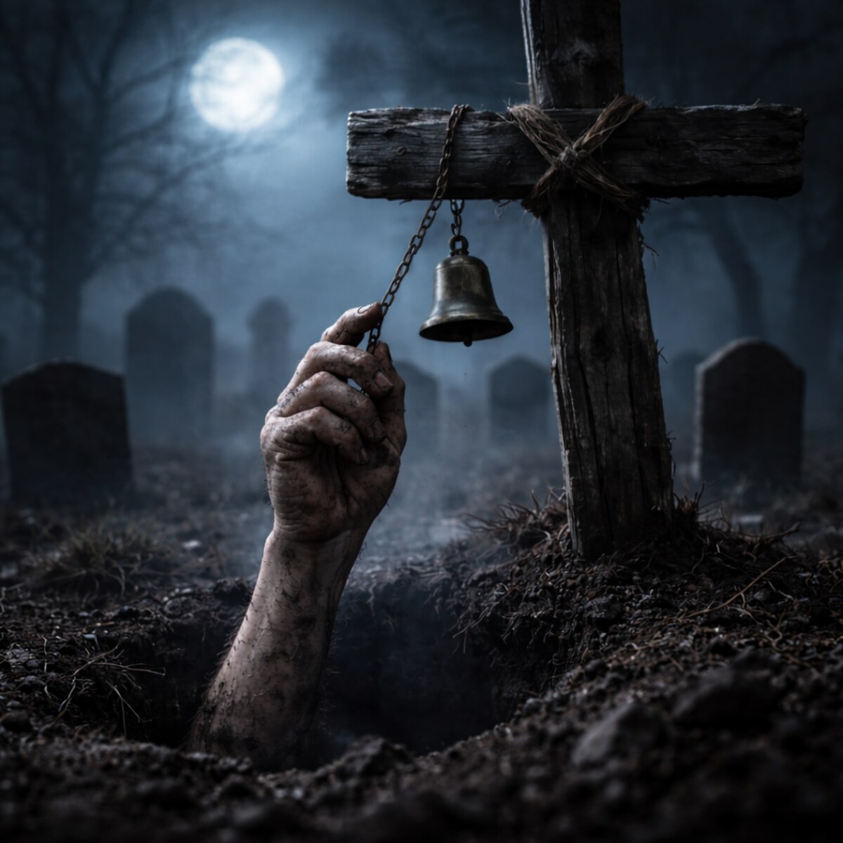 Generated image of someone being saved by the bell