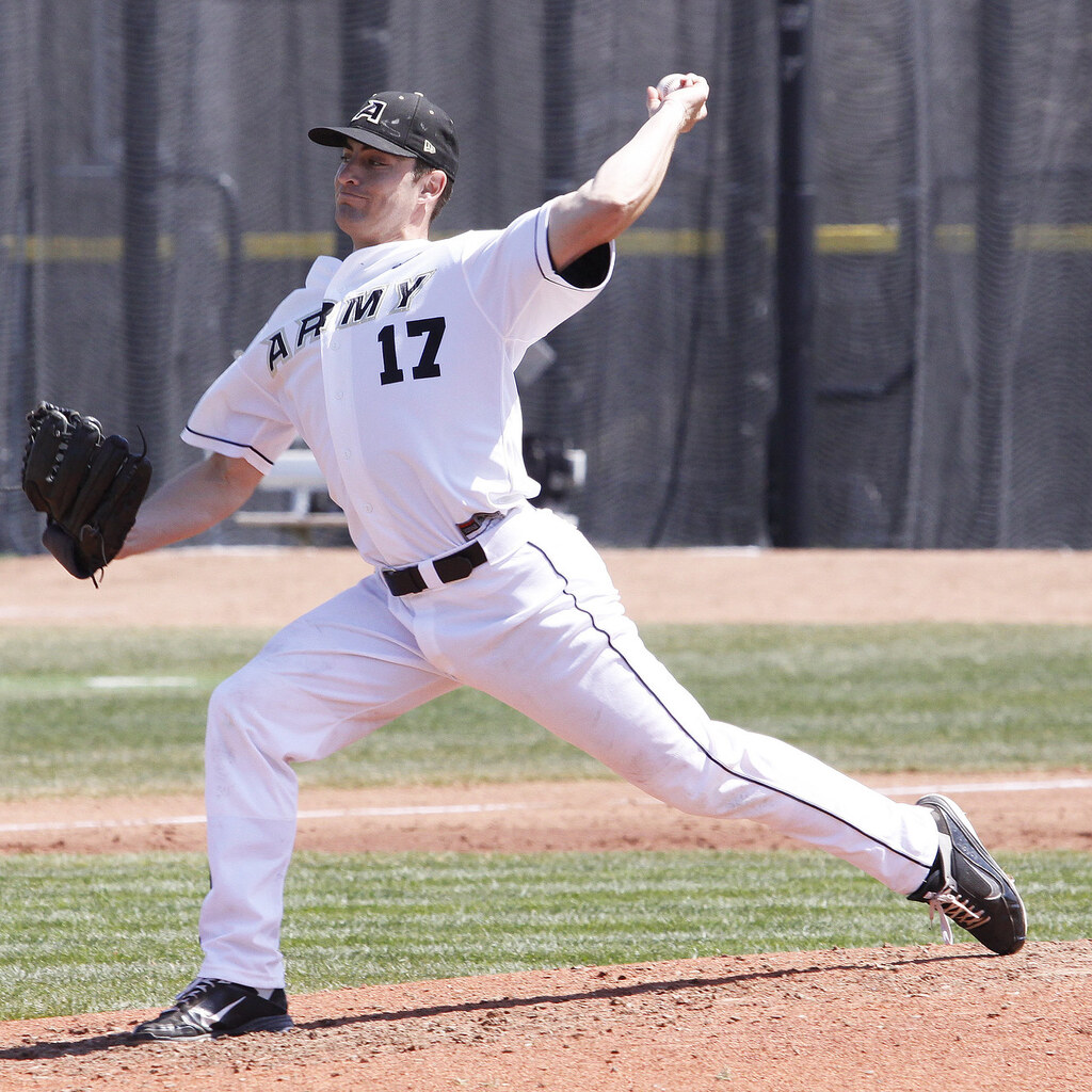 Photo of a baseball pitcher