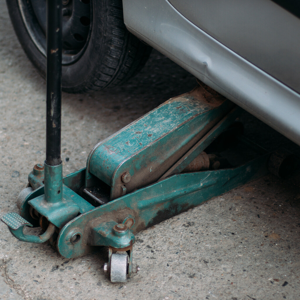 Photo of a car jack