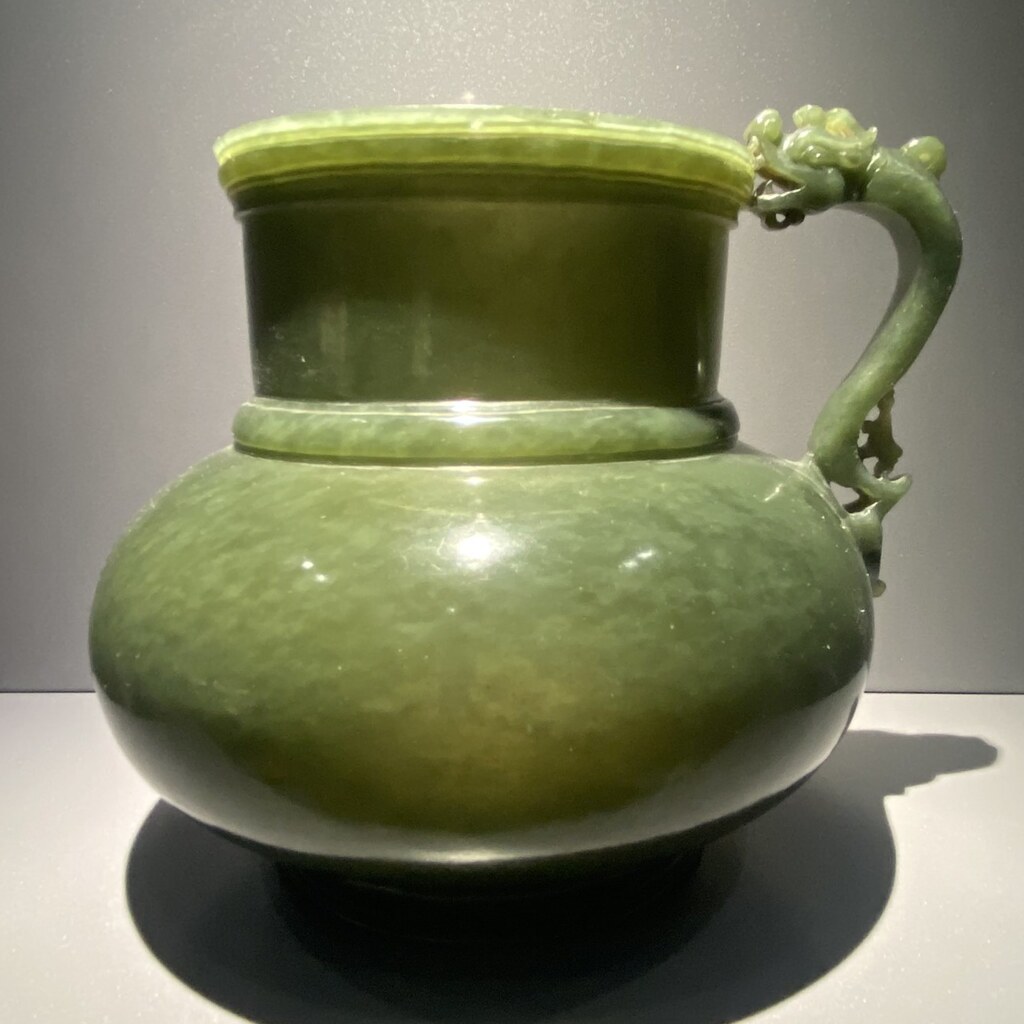 Photo of a jade jug