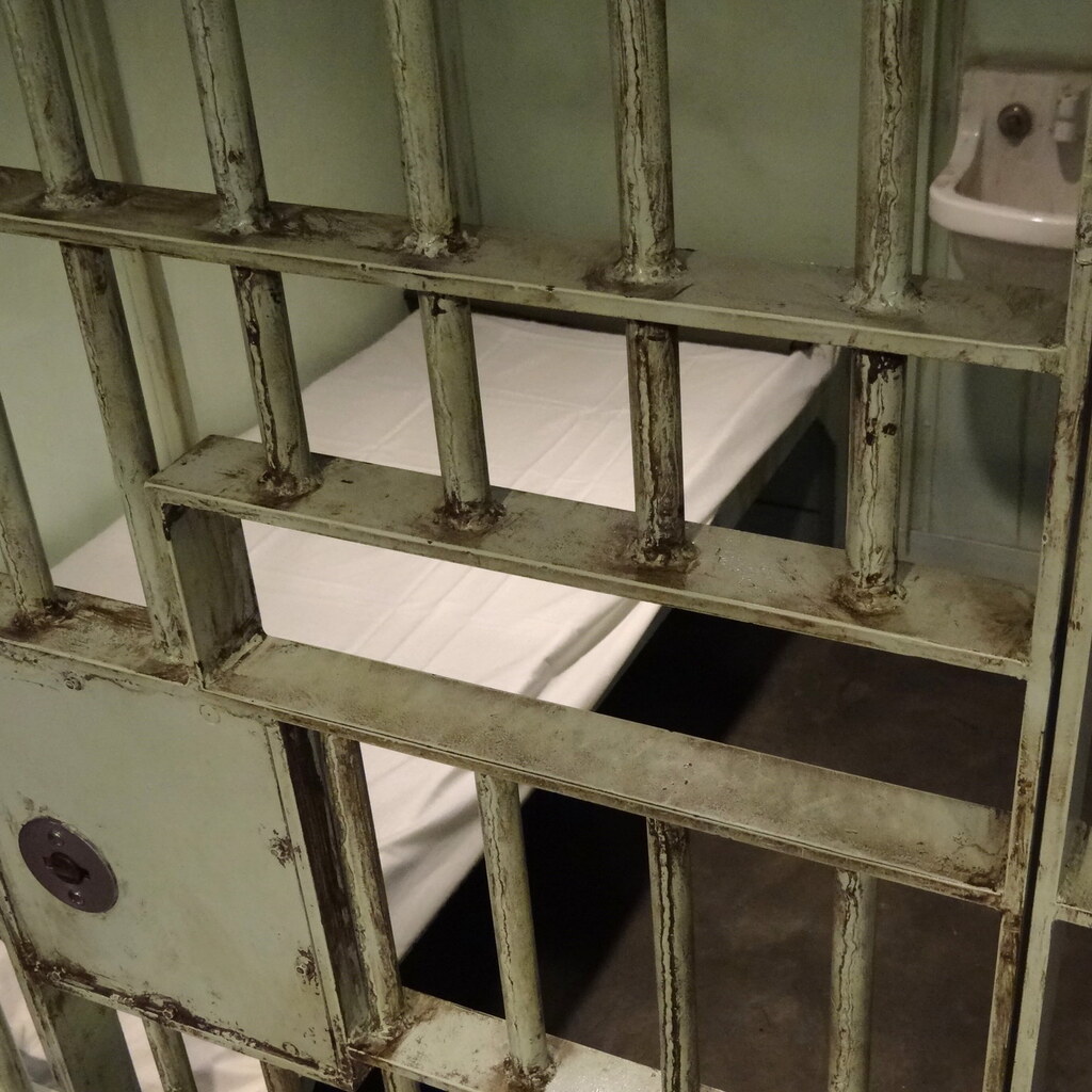 Photo of a jail cell