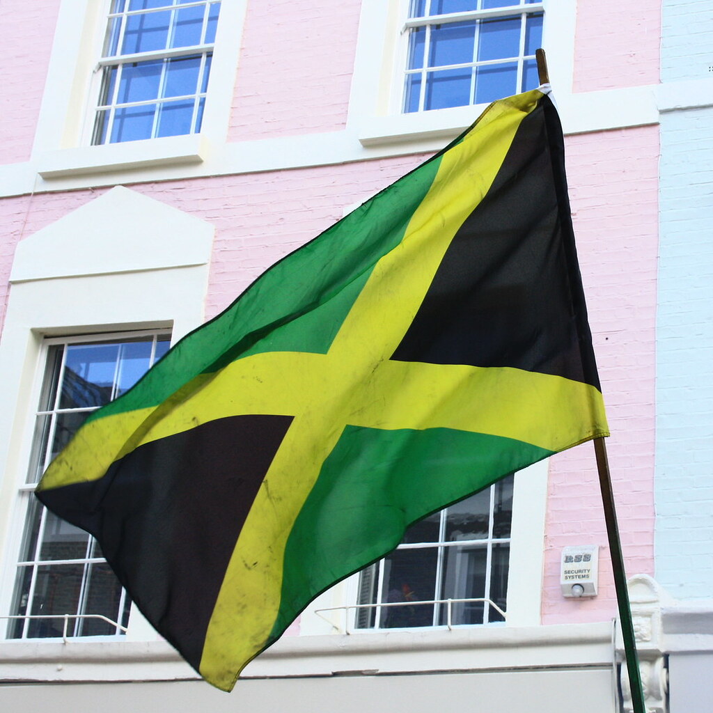Photo of the Jamaican flag