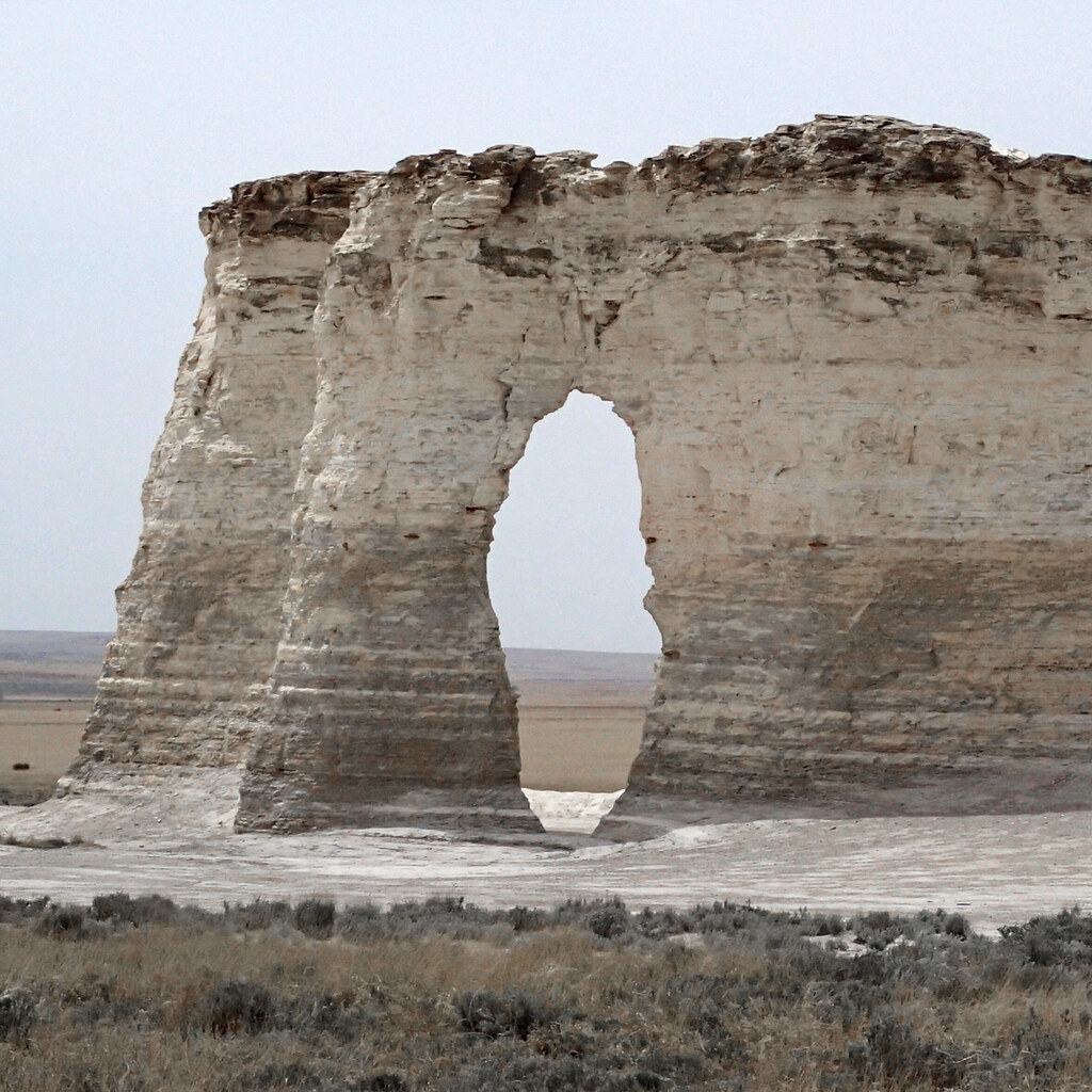 Photo of Monument Rocks in Kansas