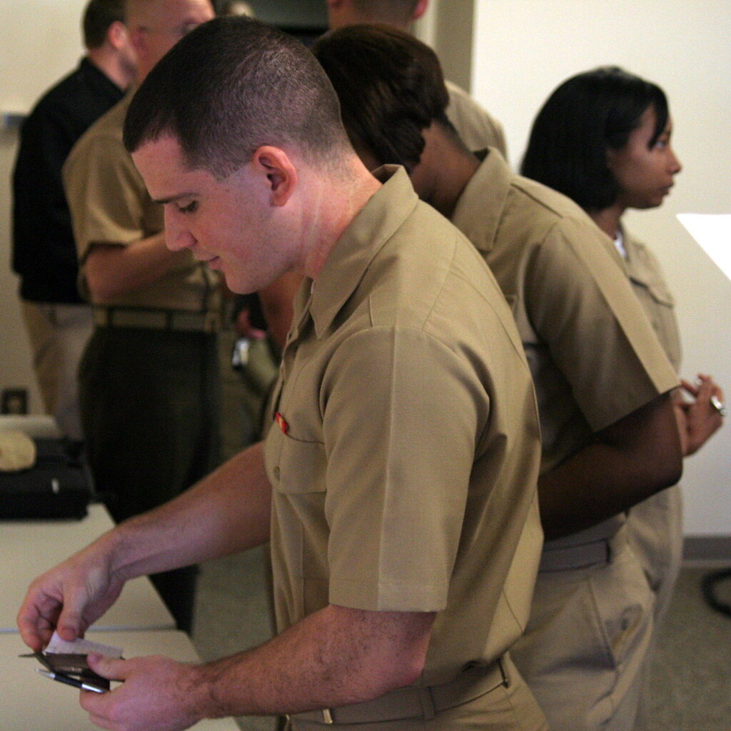 Photo of people wearing khaki