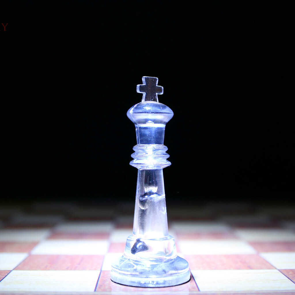Photo of a chess king