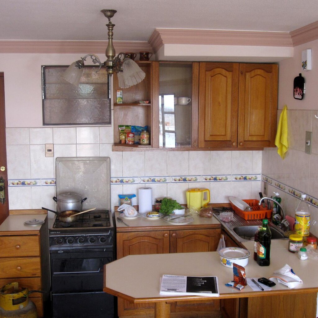 Photo of a kitchen.
