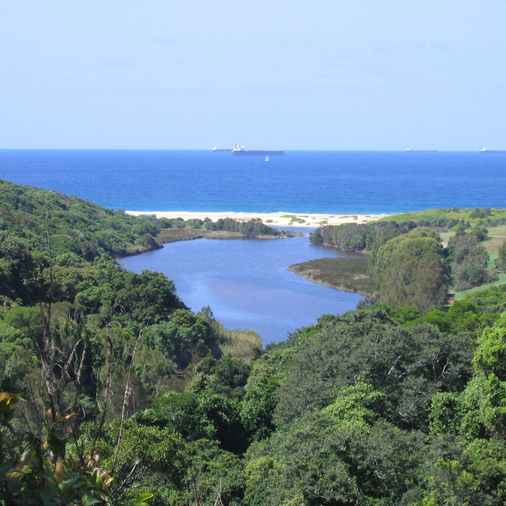 A lagoon.