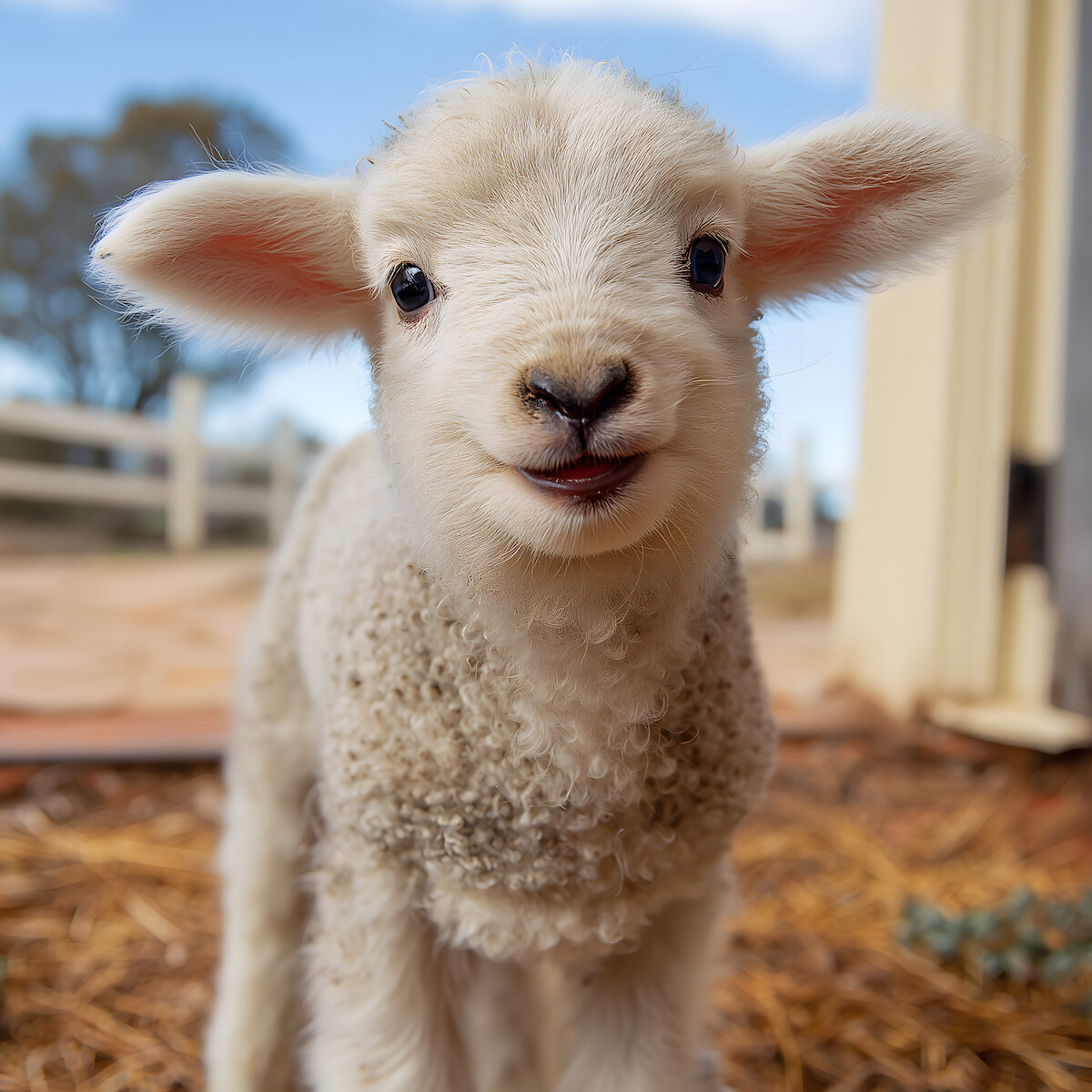 Photo of a lamb