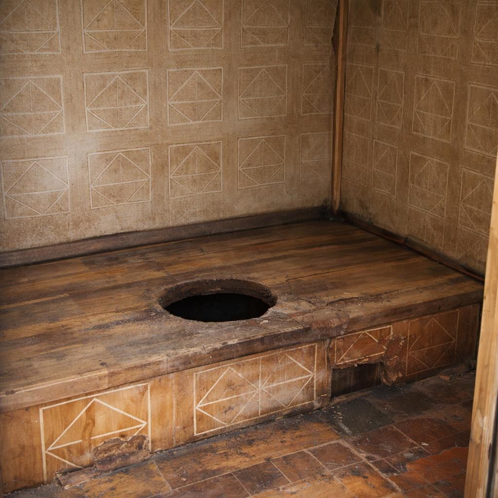 Photo of a latrine