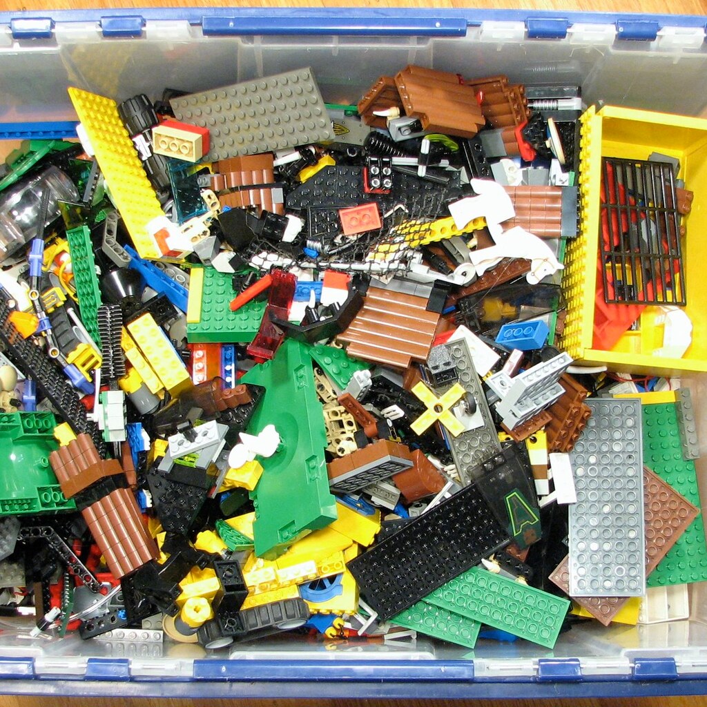 Photo of some lego blocks