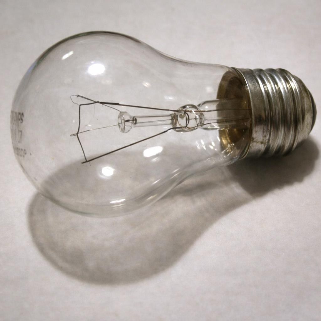 Photo of a lightbulb