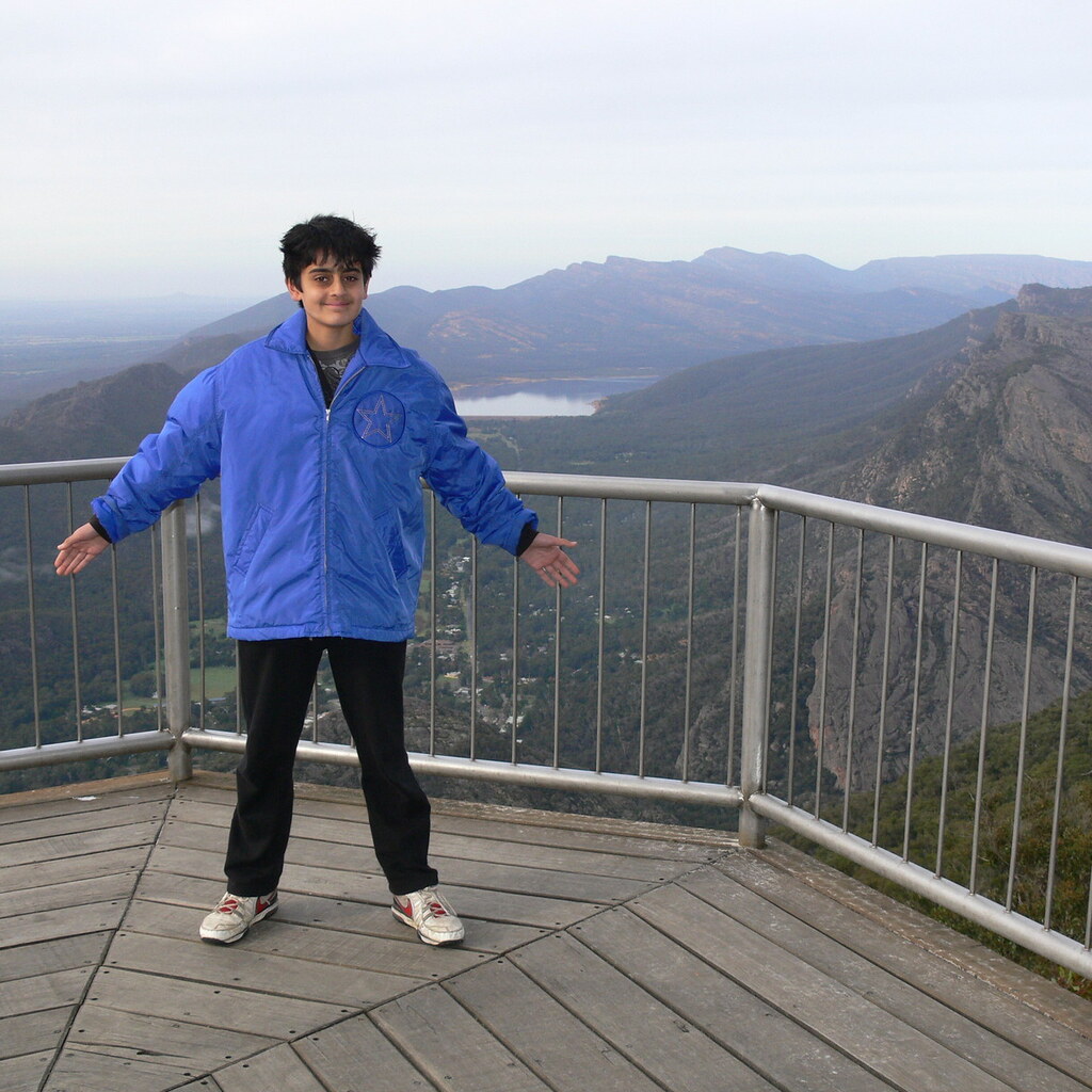 Photo of a man on a lookout
