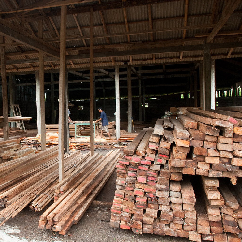 Photo of lumber