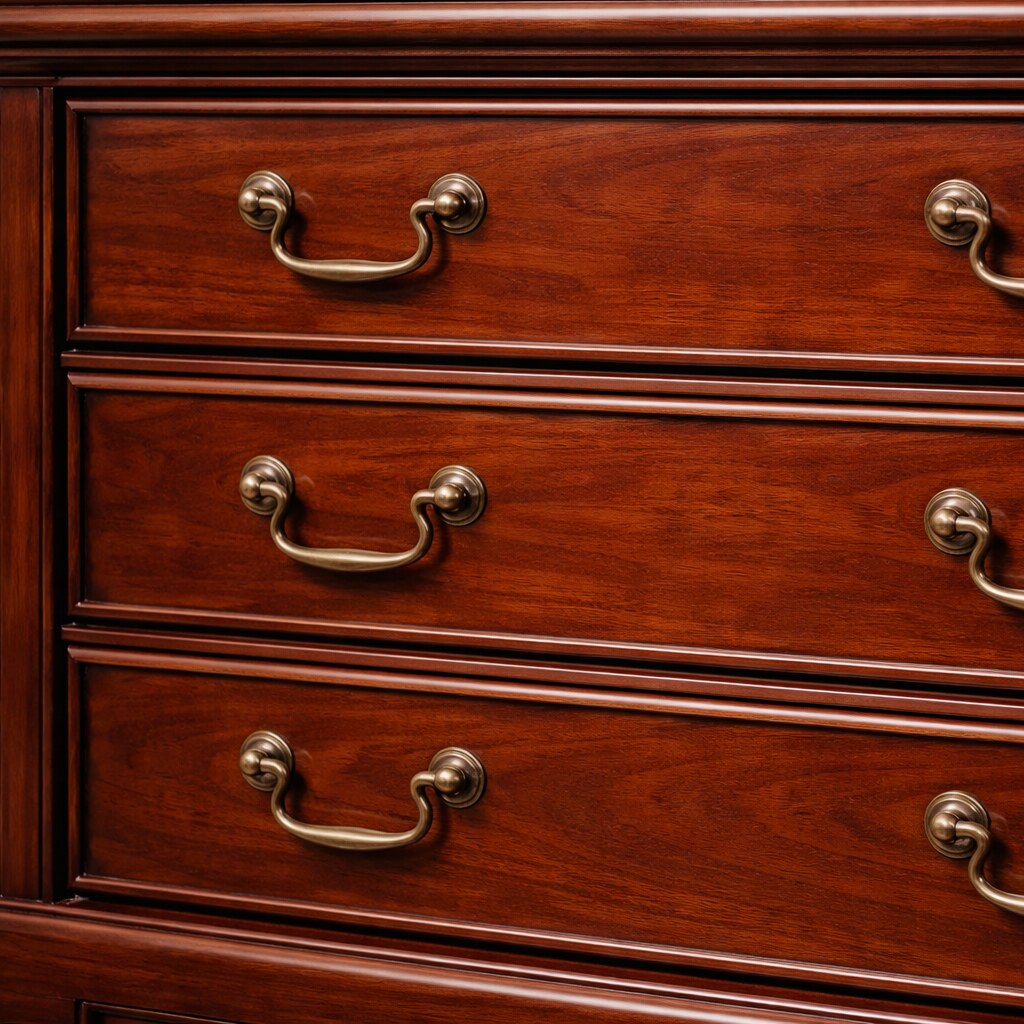 Generated image of a mahogany dresser