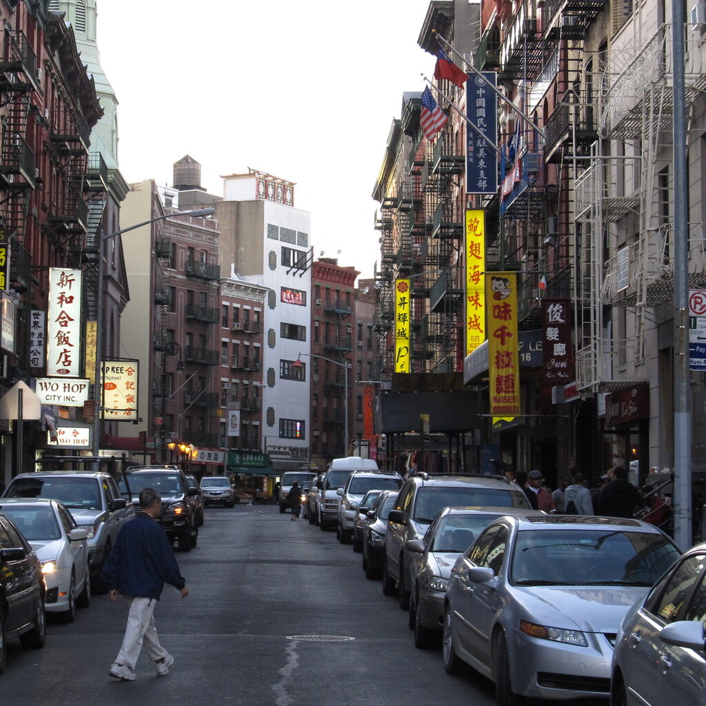 Photo of a main street