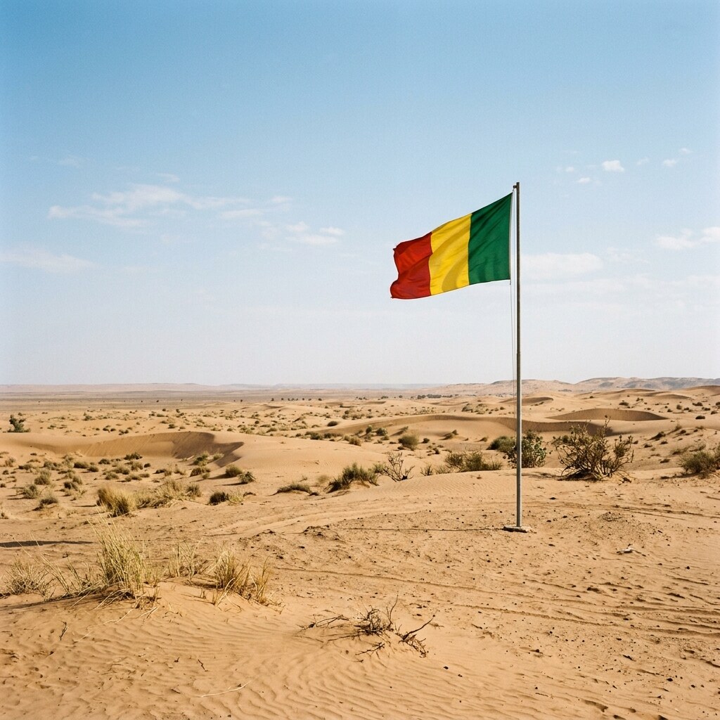 Generated image of the Mali flag