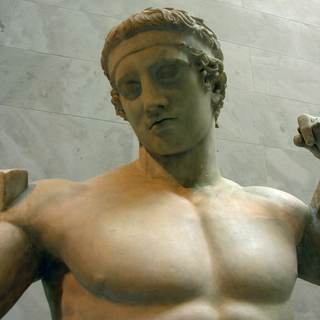 Photo of a marble statue
