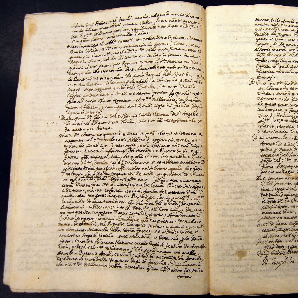 Photo of a book with margins