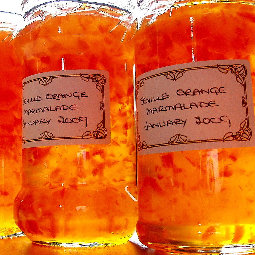 Photo of jars of marmalade