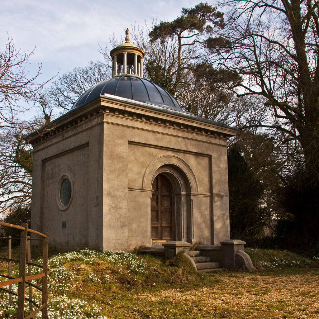 Photo of a mausoleum