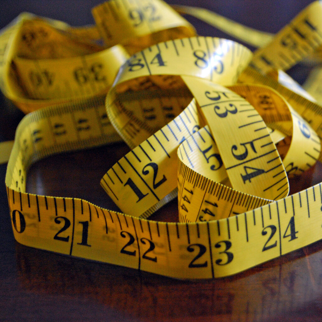 Photo of a measuring tape