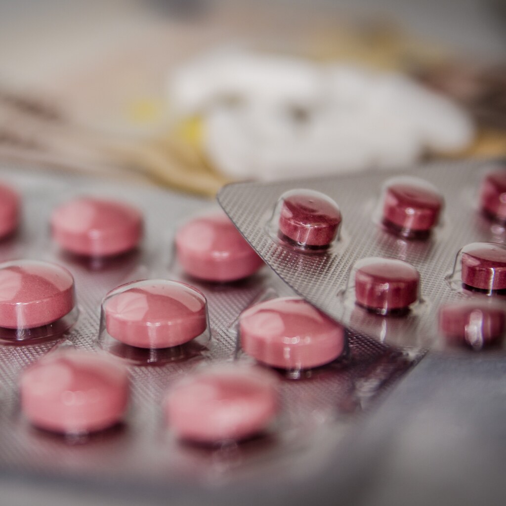 Photo of blister packs of tablets