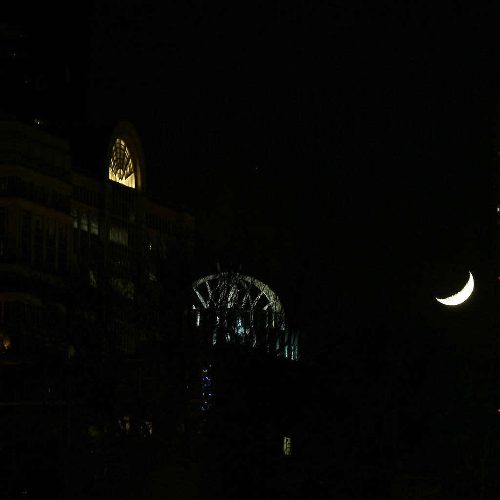 Photo of a dark night