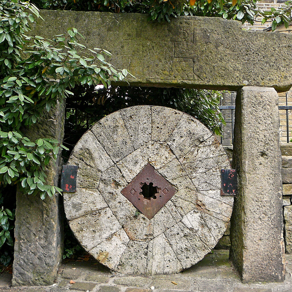 Photo of a millstone