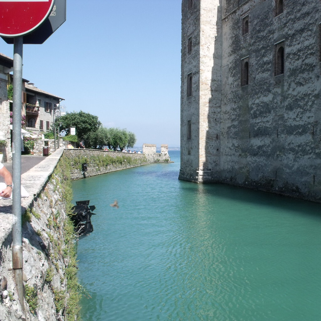 Photo of a moat
