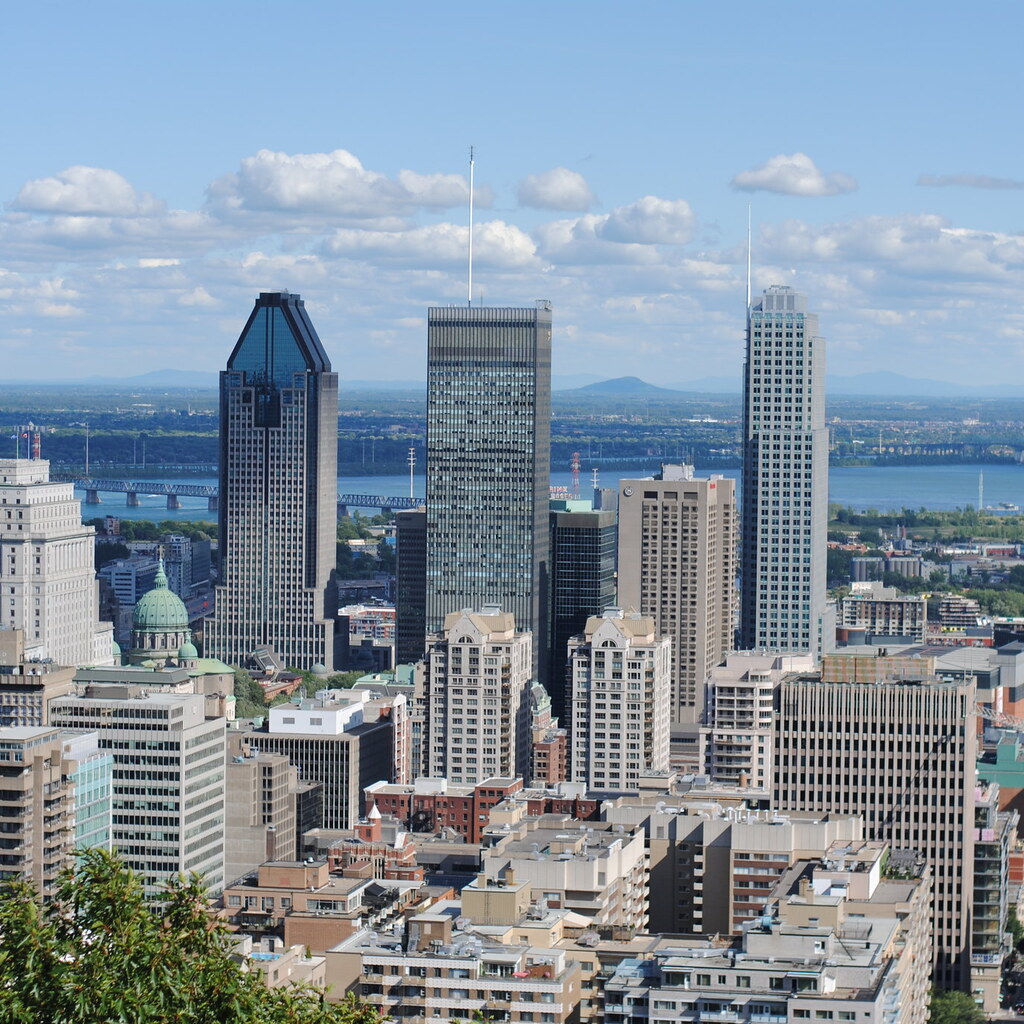 Photo of the Montreal skyline