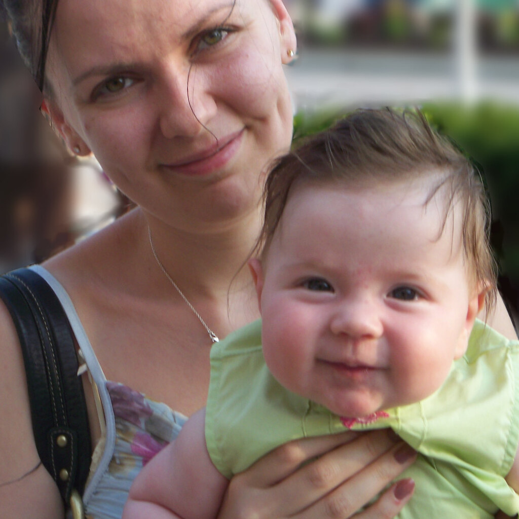 Photo of a mother and baby