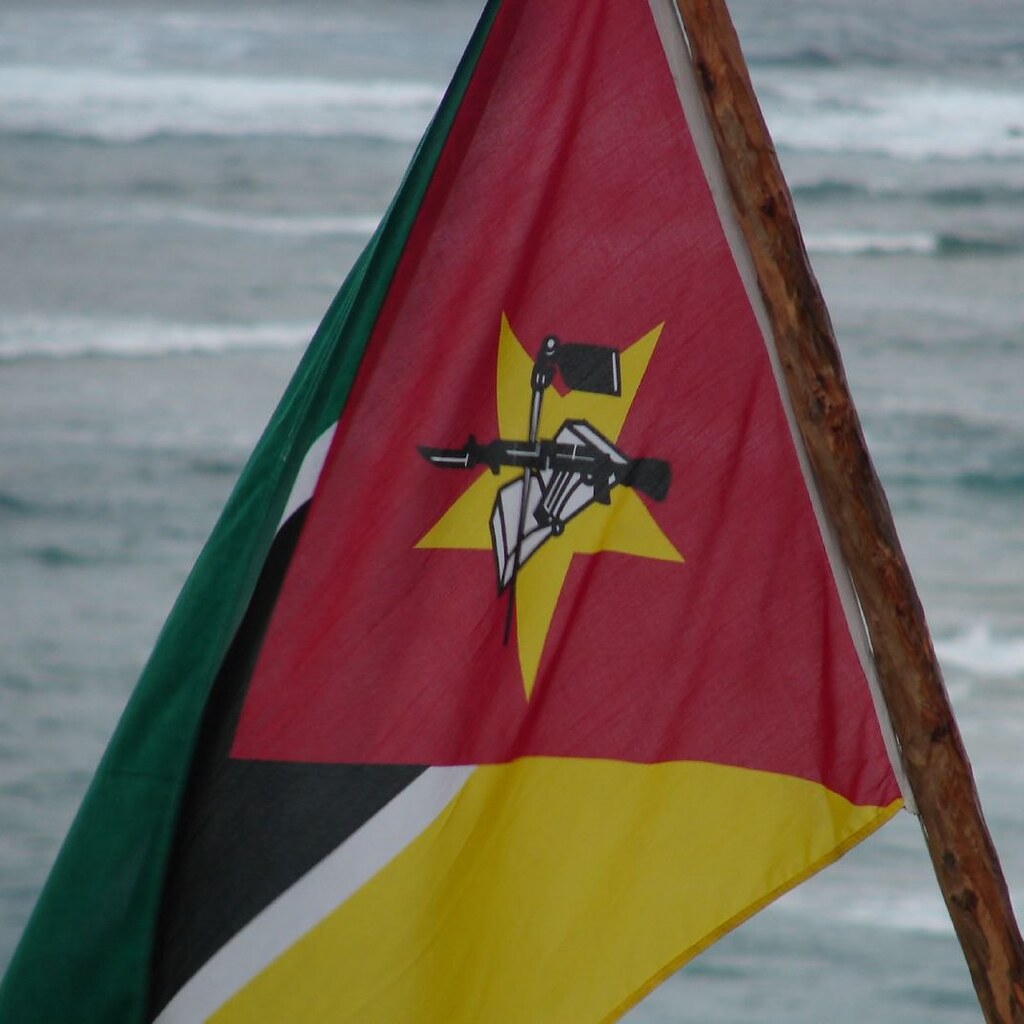 Photo of the Mozambique flag