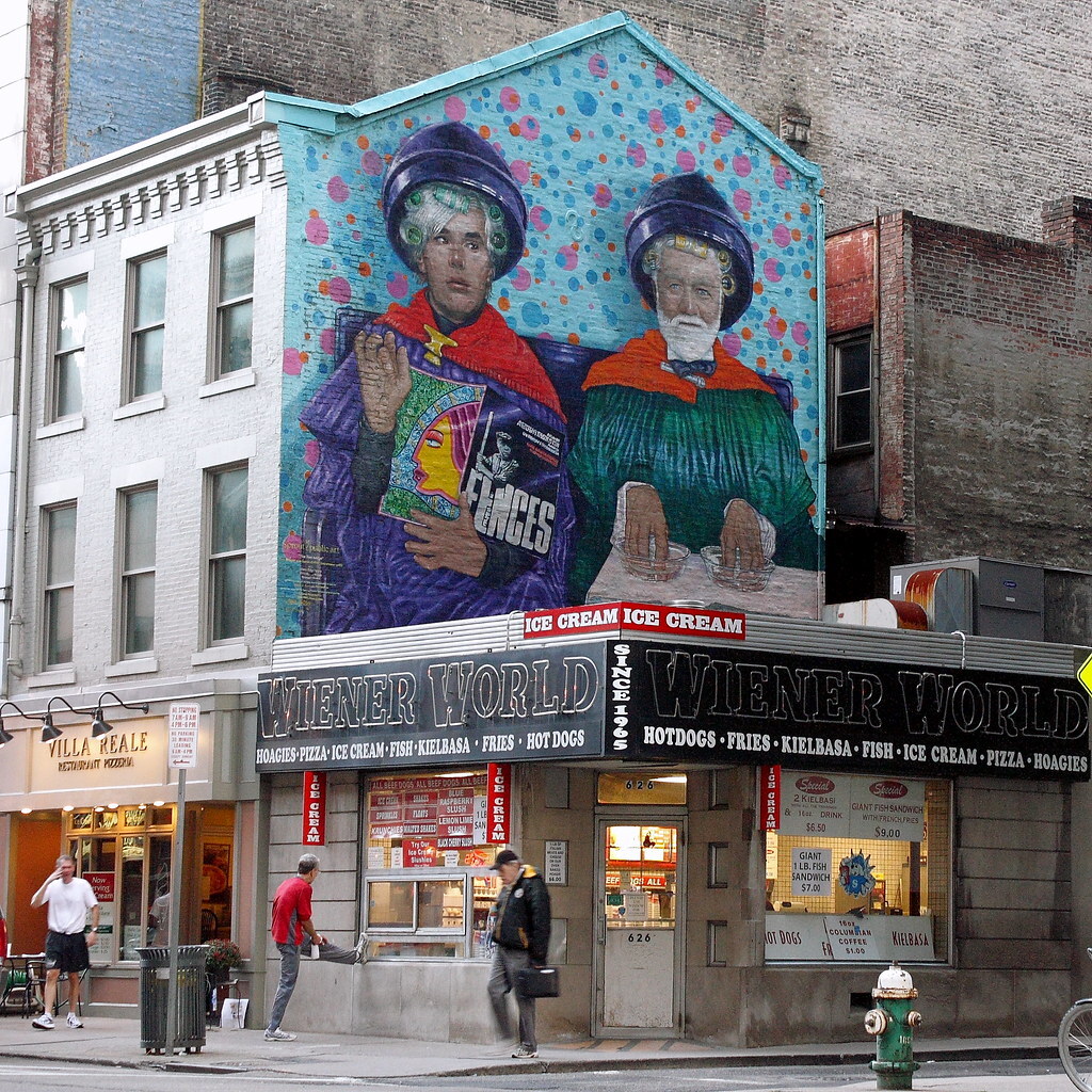 Photo of a mural