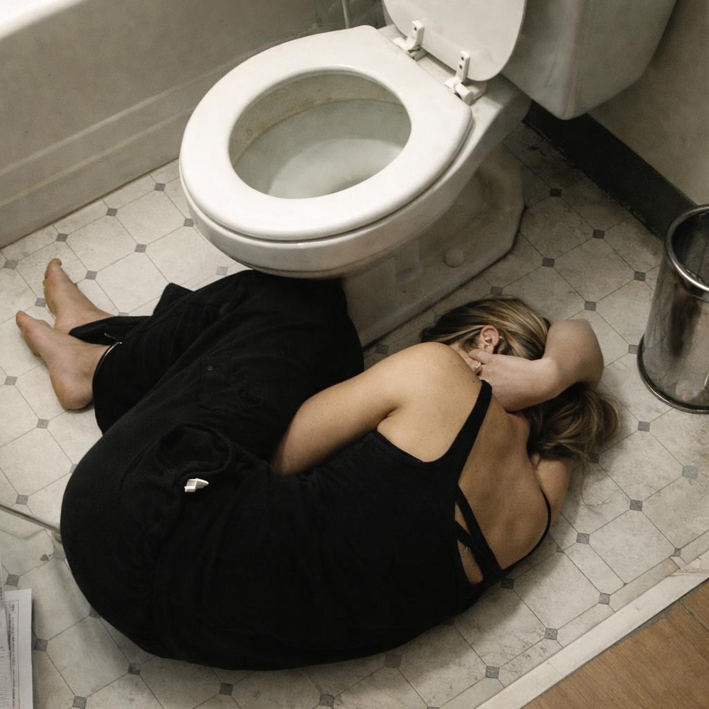 Photo of someone feeling sick