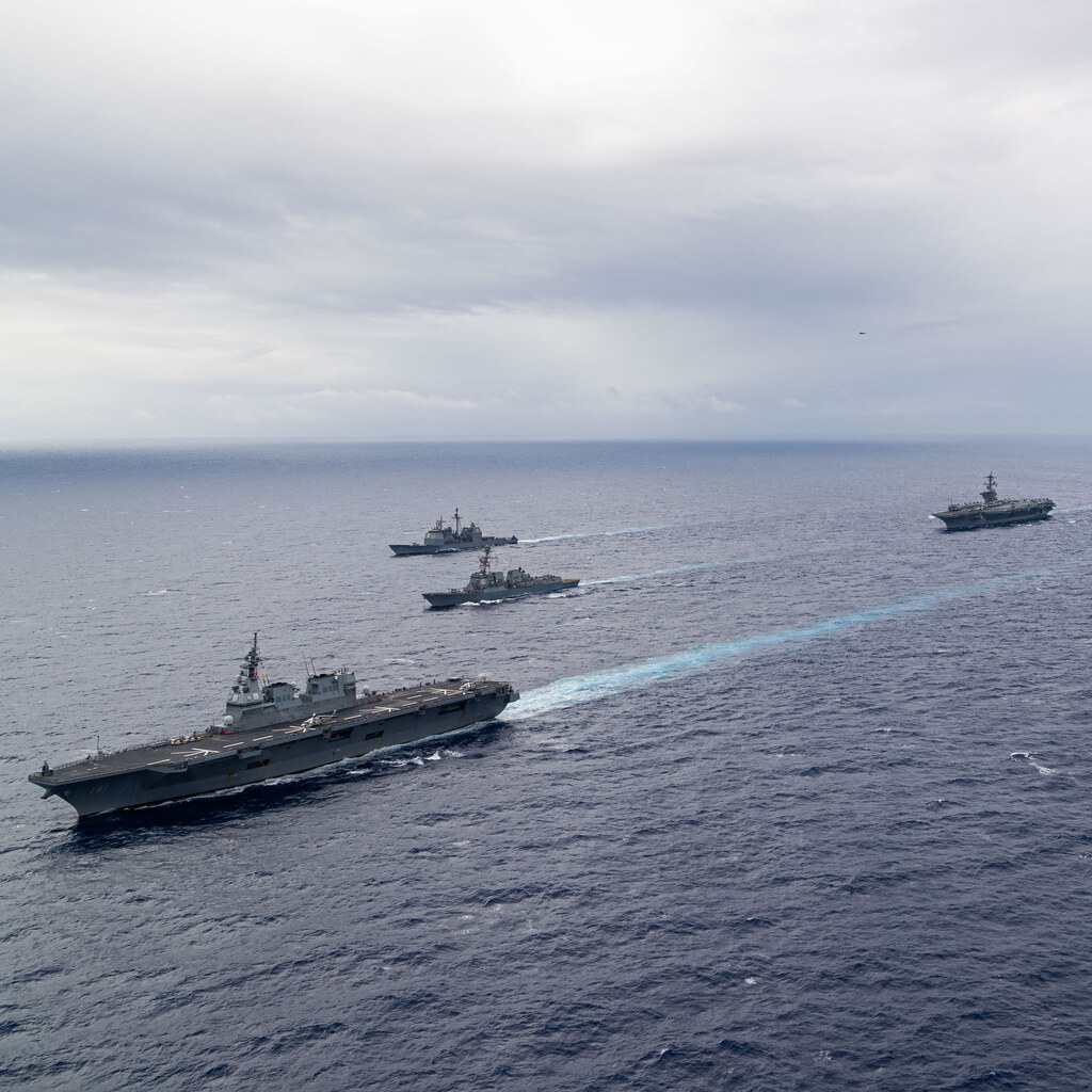 Photo of navy vessels